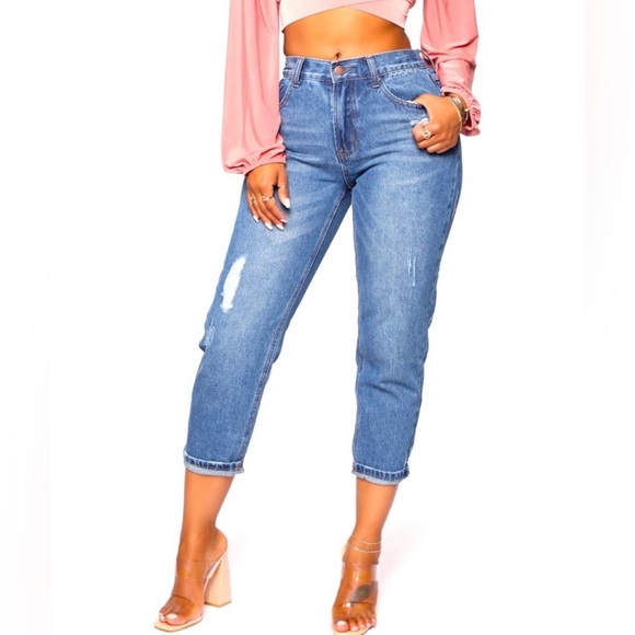 Fashion Nova Nicki Boyfriend Jeans - Picture 4 of 16